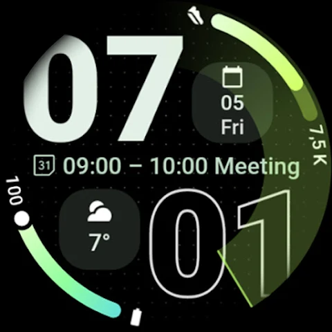 Nomad Watch Face screenshot