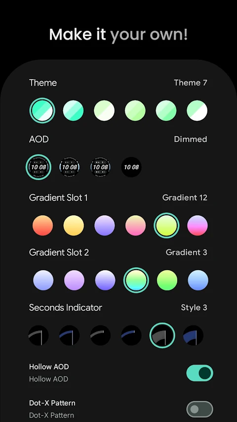 Nord SE: Watch face screenshot