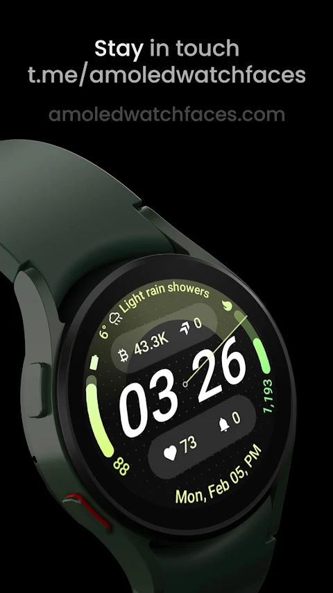Nord SE: Watch face screenshot