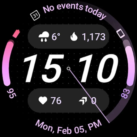 Nord SE: Watch face screenshot
