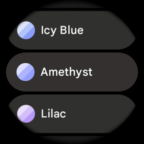 Outlined Watch Face screenshot