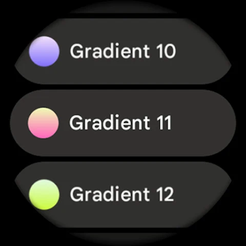 Outlined Watch Face screenshot
