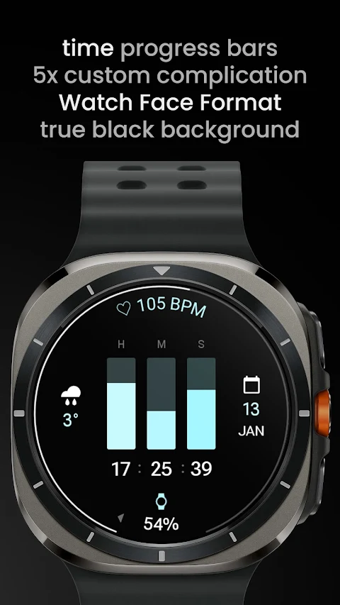 Progress Watch face screenshot