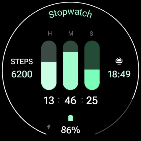 Progress Watch face screenshot
