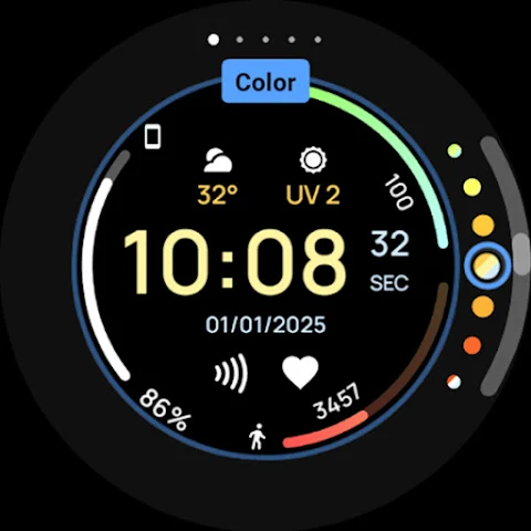 Pulse Watch Face screenshot