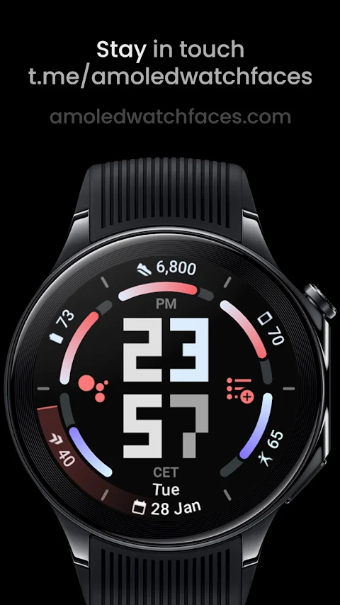 Radial Watch Face screenshot