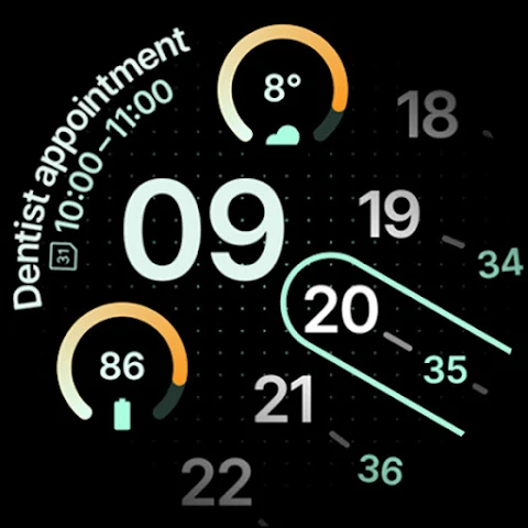 Roto Watch Face screenshot