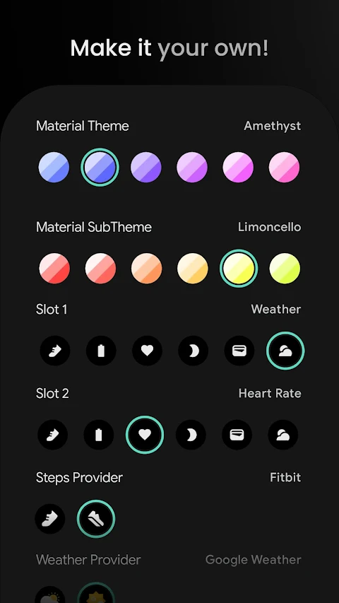 Roto Watch Face screenshot