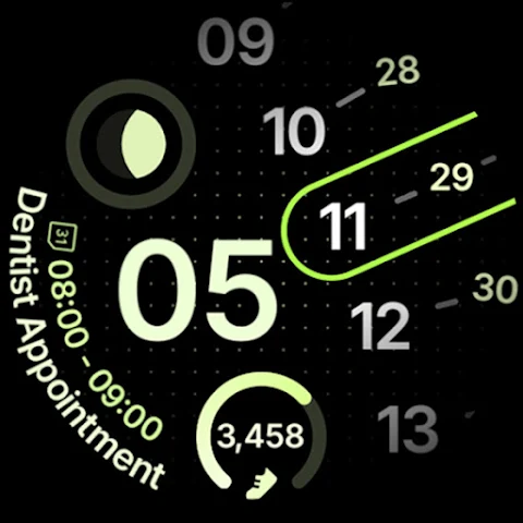 Roto Watch Face screenshot