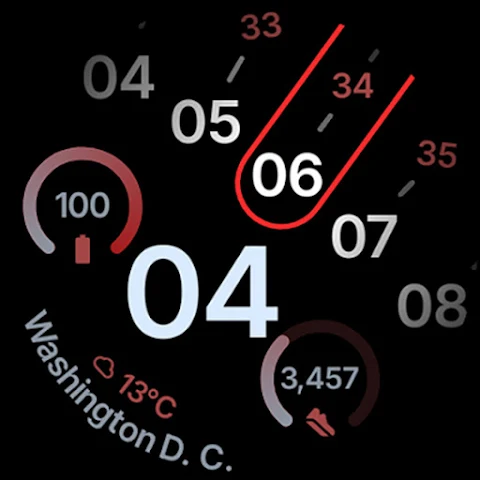 Roto Watch Face screenshot