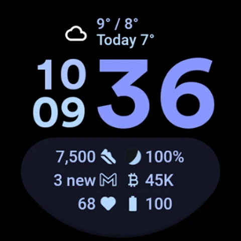 TimeMode Watch Face screenshot