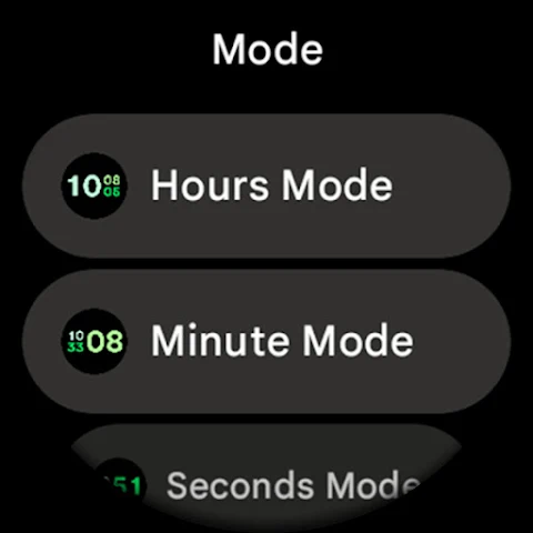 TimeMode Watch Face screenshot