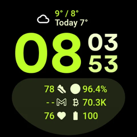 TimeMode Watch Face screenshot