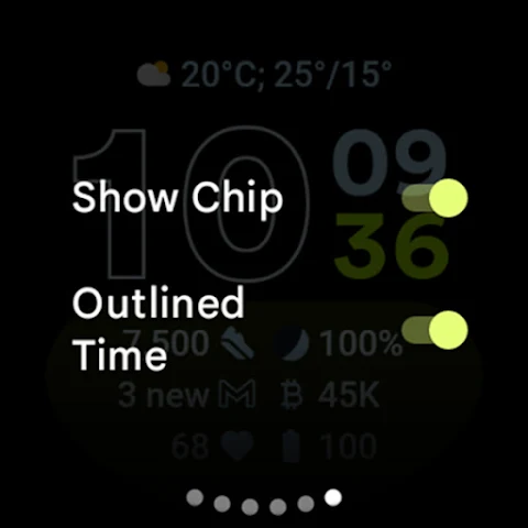 TimeMode Watch Face screenshot