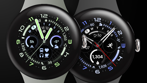 Ultra Analog Watch Face screenshot