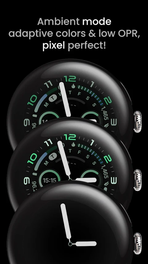 Ultra Analog Watch Face screenshot