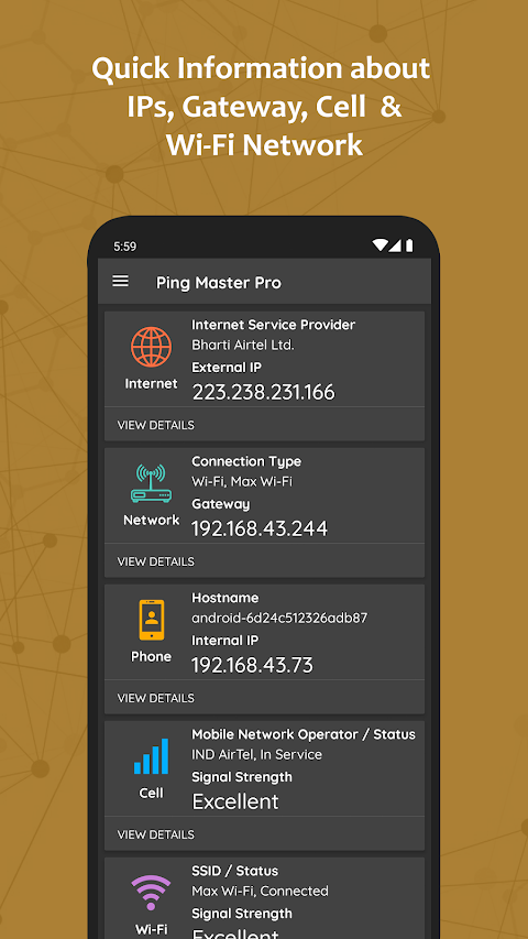 Ping Master: Network Tools PRO screenshot