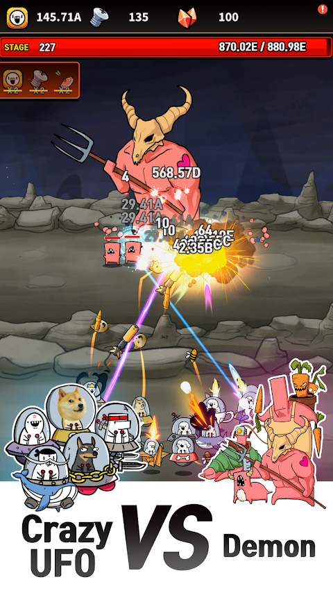 [VIP]UFO DUDE RPG : idle wars screenshot