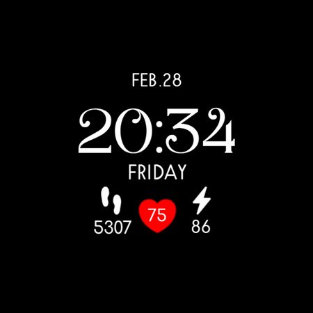 Ast104 – Animated Watch Face screenshot