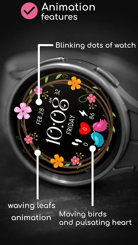 Ast104 – Animated Watch Face screenshot