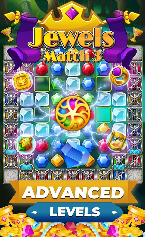 Jewels Premium Match 3 Puzzles screenshot