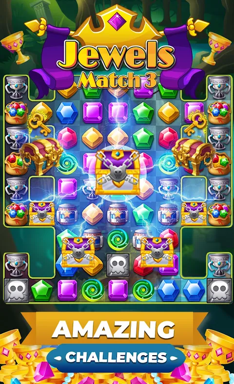 Jewels Premium Match 3 Puzzles screenshot