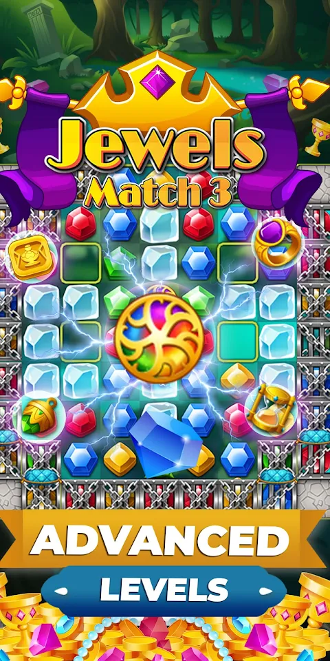 Jewels Premium Match 3 Puzzles screenshot