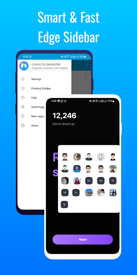 Contact Organizer screenshot