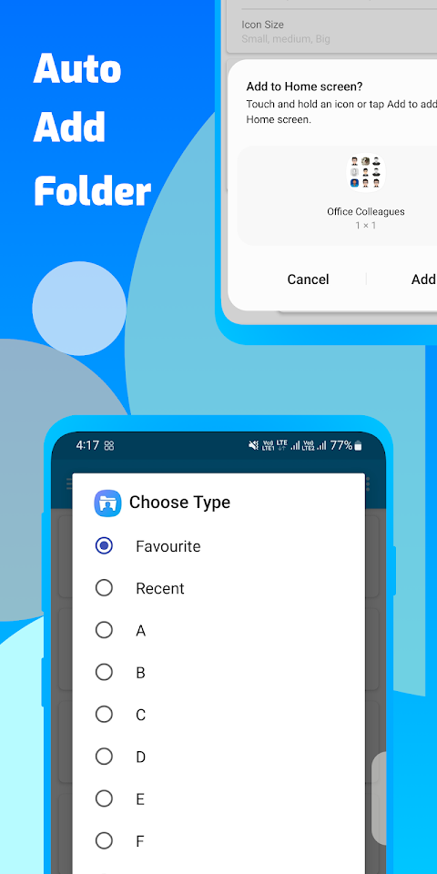 Contact Organizer screenshot
