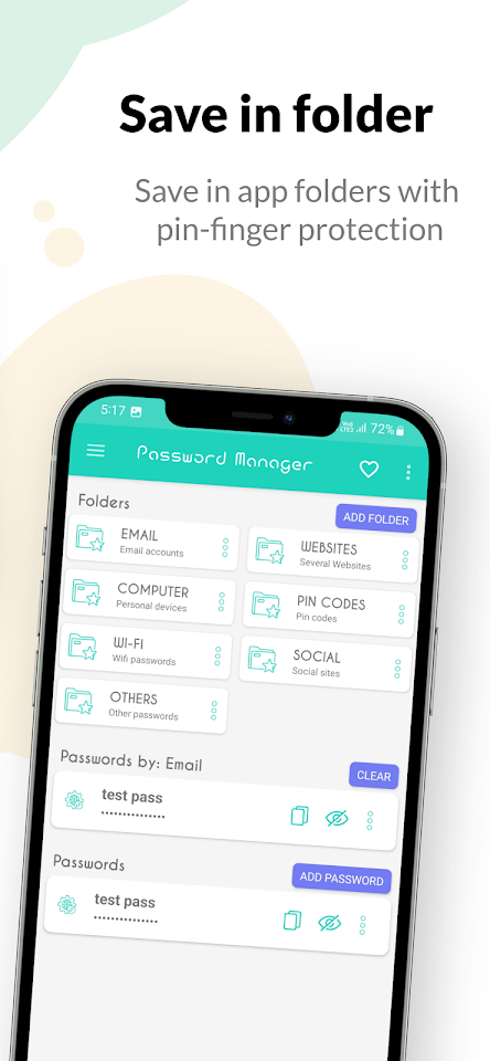 Offline Password Manager screenshot
