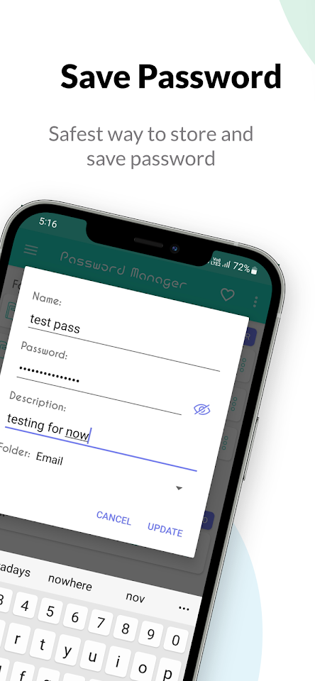 Offline Password Manager screenshot