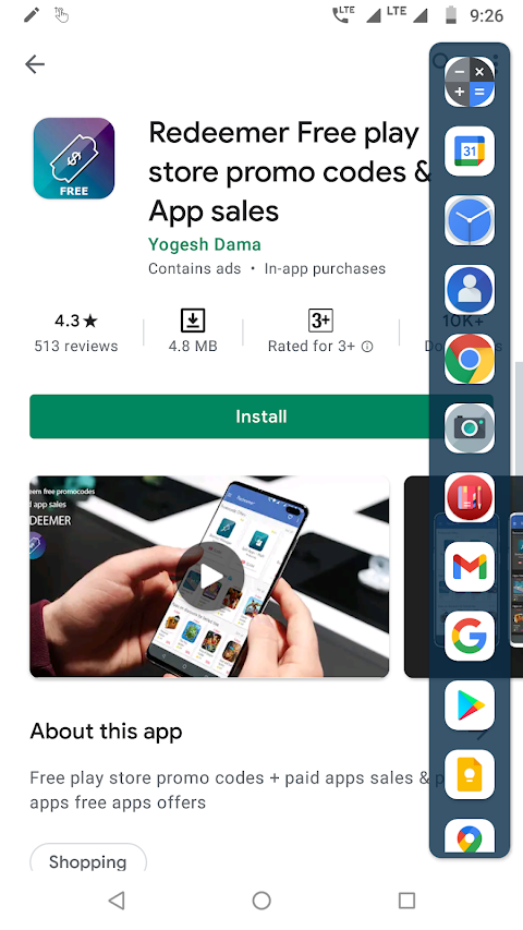 Edge Side Bar – App Shortcuts screenshot