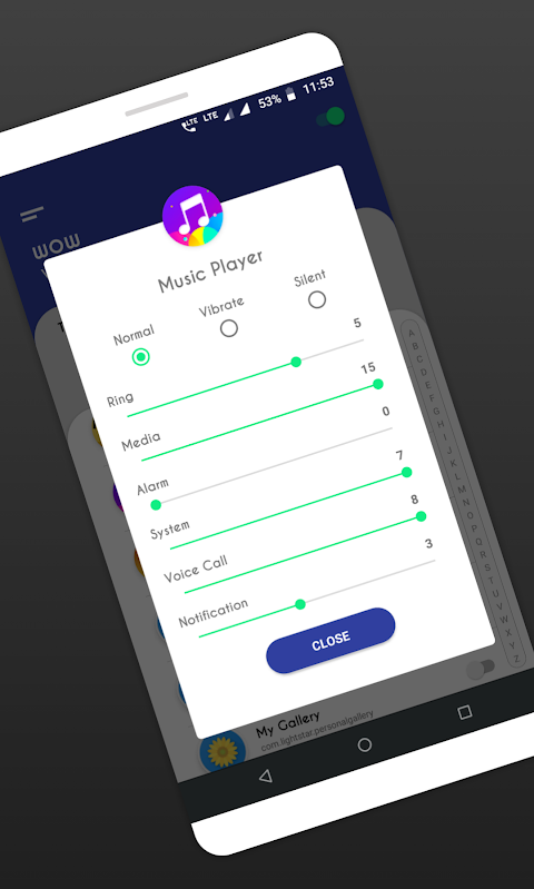 Volume Control per app screenshot