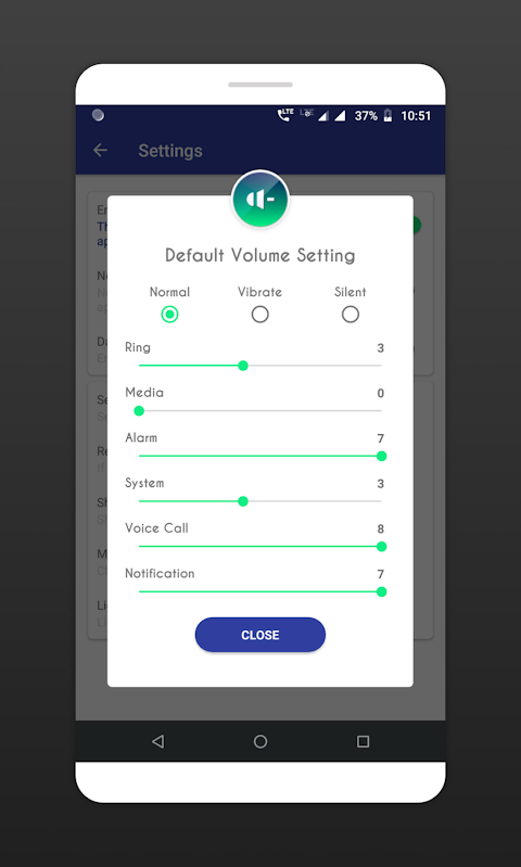 Volume Control per app screenshot