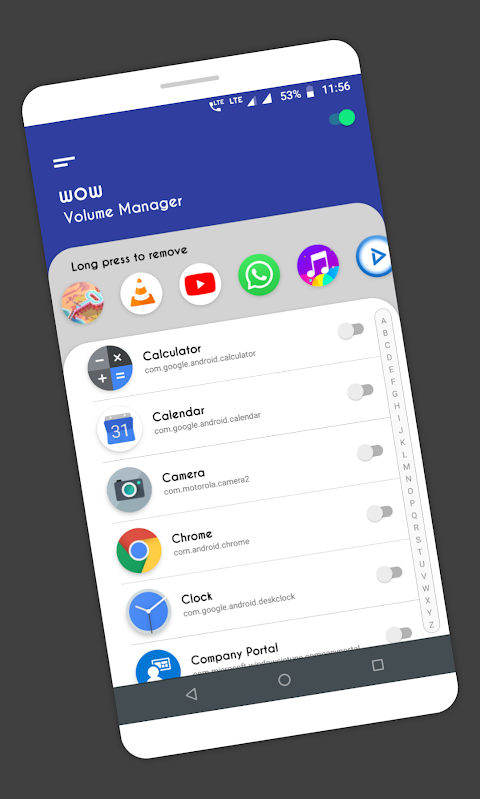 Volume Control per app screenshot