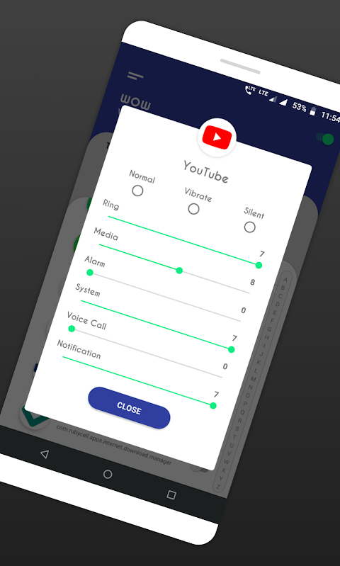 Volume Control per app screenshot