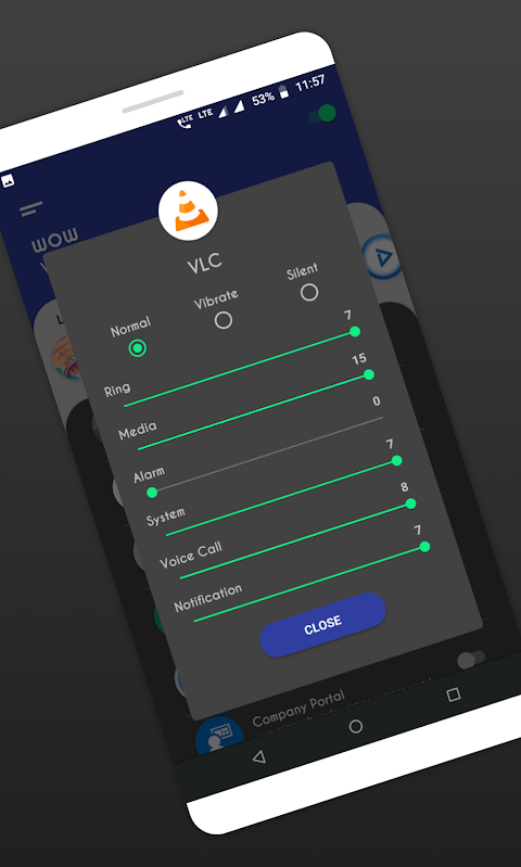 Volume Control per app screenshot