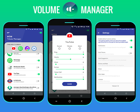 Volume Control per app screenshot