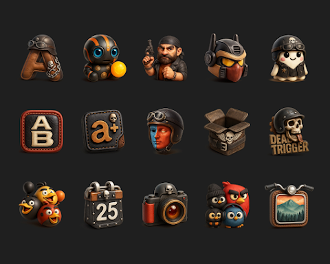 Bikerz – Icon Pack screenshot