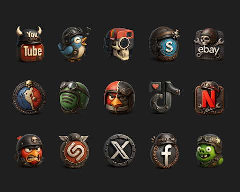 Bikerz – Icon Pack screenshot