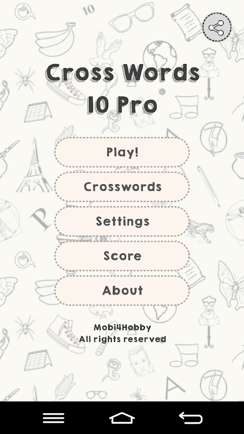 CrossWords 10 Pro screenshot