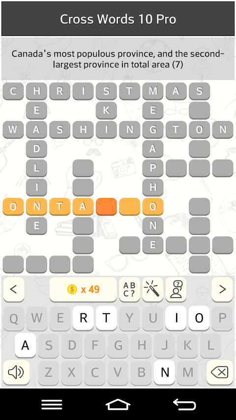 CrossWords 10 Pro screenshot