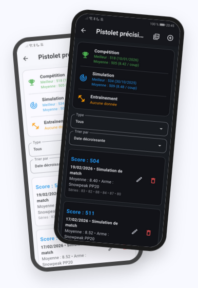 Carnet de Tir screenshot