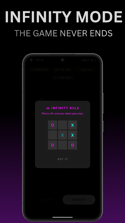 TicTac Pro: Infinity XO screenshot