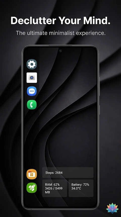 Minimal Launcher : Srishti Pro screenshot