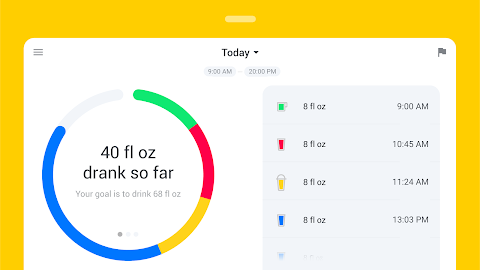 Water Tracker: Hydro Coach PRO screenshot
