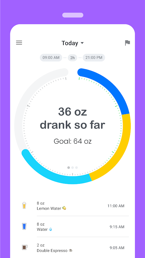 Water Tracker: Hydro Coach PRO screenshot
