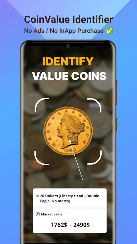 Coin Value Identifier & Scan screenshot