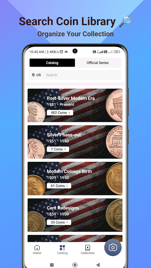 Coin Value Identifier & Scan screenshot