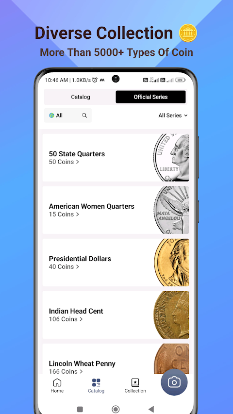 Coin Value Identifier & Scan screenshot